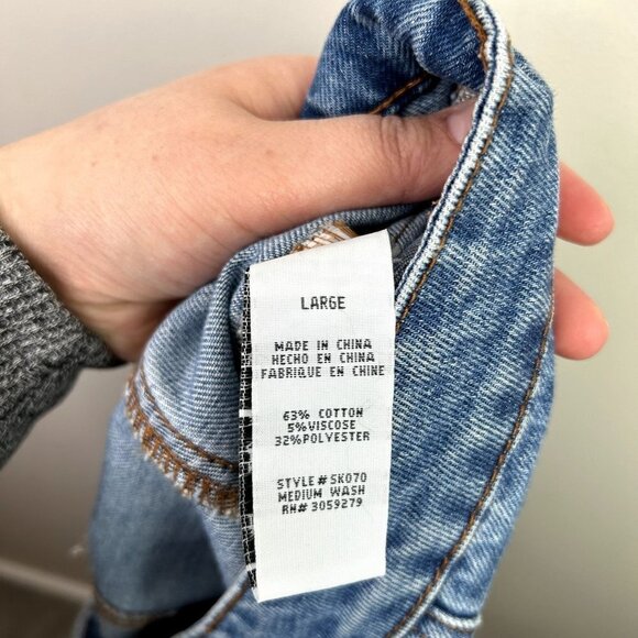 Altard State y2k inspired mini jean skirt size large - Picture 8 of 8